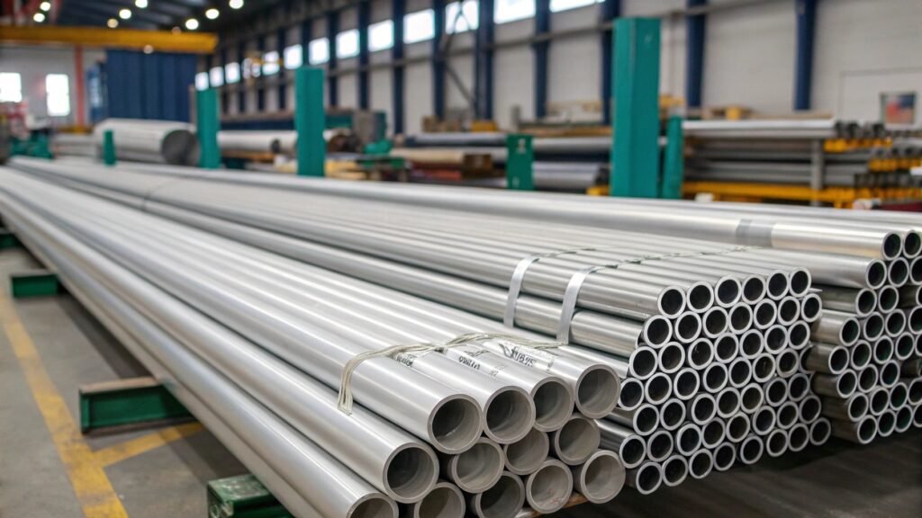 An infographic showing two distinct paths: one for heat-treatable alloys going into a furnace, and one for non-heat-treatable alloys being rolled.